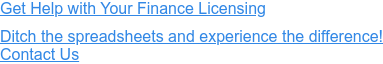 Get Help with Your Finance Licensing  We help finance companies apply for and maintain their licenses. Learn More